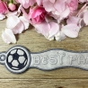 Stickdatei 3D-Anhänger BEST FAN, 3D-Stick, Lesezeichen