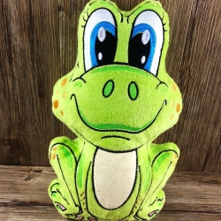 Stickdatei ITH Frosch Oskar für Rahmen 16×26 cm