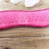 Stickdatei 3D-Anhänger SUPERMAMA, 3D-Stick, Lesezeichen