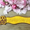 Stickdatei 3D-Anhänger HUNDEMAMA, 3D-Stick, Lesezeichen