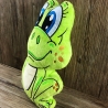 Stickdatei ITH Frosch Oskar für Rahmen 16×26 cm