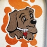 Stickdatei Hund Strolch in 6 Größen