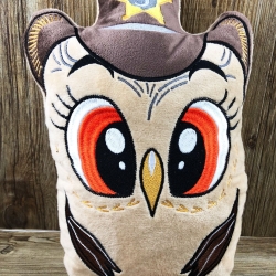 Stickdatei ITH Eule Cowboy für Rahmen 16×26 cm