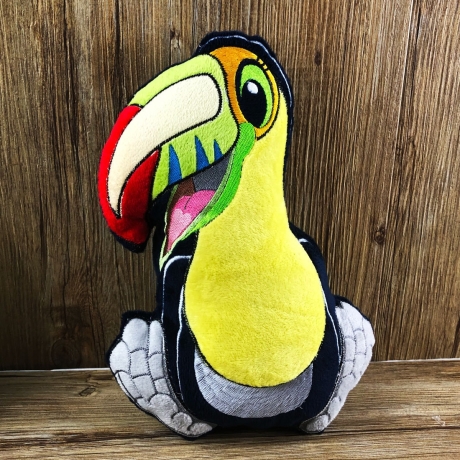 Stickdatei ITH Tukan Ferdinand für Rahmen 20×30cm