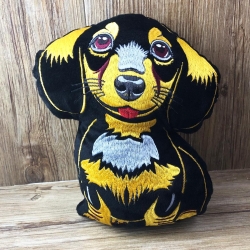 Stickdatei ITH Dackel Waldi für Rahmen 20x30 cm