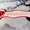 Stickdatei 3D-Anhänger LIEBLINGSMENSCH, 3D-Stick, Lesezeichen