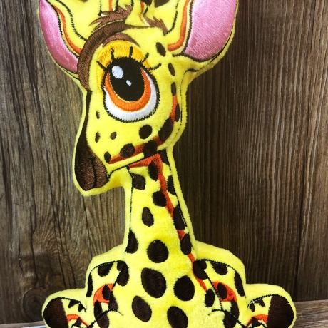 Stickdatei ITH Giraffe Monika für Rahmen 20x30 cm