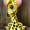 Stickdatei ITH Giraffe Monika für Rahmen 20x30 cm