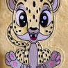 Stickdatei ITH Gepard Milly für Rahmen 16×26 cm