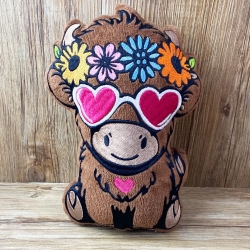 Stickdatei ITH Rind Maja für Rahmen 20x30 cm