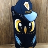 Stickdatei ITH Eule Polizei für Rahmen 20×30 cm