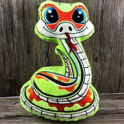 Stickdatei ITH Schlange SISSI für Rahmen 16×26 cm