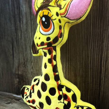 Stickdatei ITH Giraffe Monika für Rahmen 20x30 cm