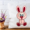 Stickdatei Applikation Hase Roger in 3 Größen