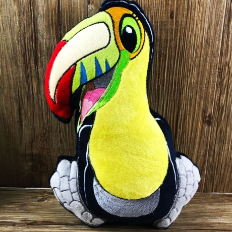 Stickdatei ITH Tukan Ferdinand für Rahmen 20×30cm