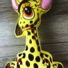Stickdatei ITH Giraffe Monika für Rahmen 20x30 cm