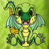 Stickdatei ITH Drache Flipp für Rahmen 20 x 30 cm