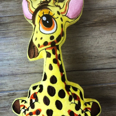 Stickdatei ITH Giraffe Monika für Rahmen 20x30 cm