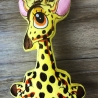 Stickdatei ITH Giraffe Monika für Rahmen 20x30 cm