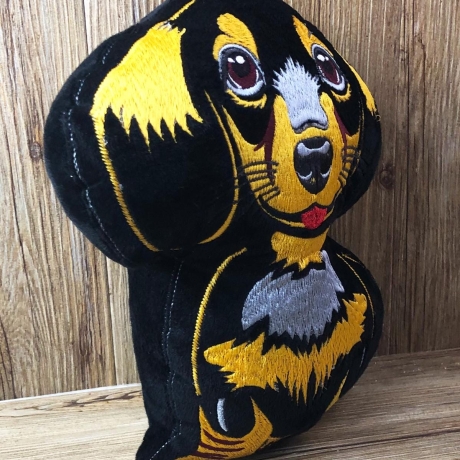 Stickdatei ITH Dackel Waldi für Rahmen 20x30 cm