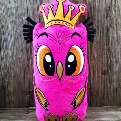 Stickdatei ITH Eule Prinzessin für Rahmen 16×26 cm