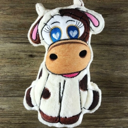 Stickdatei ITH Kuh HELGA für Rahmen 16×26 cm