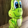 Stickdatei ITH Frosch Oskar für Rahmen 16×26 cm