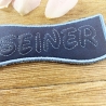 Stickdatei 3D-Anhänger PAPA SEINER, 3D-Stick, Lesezeichen