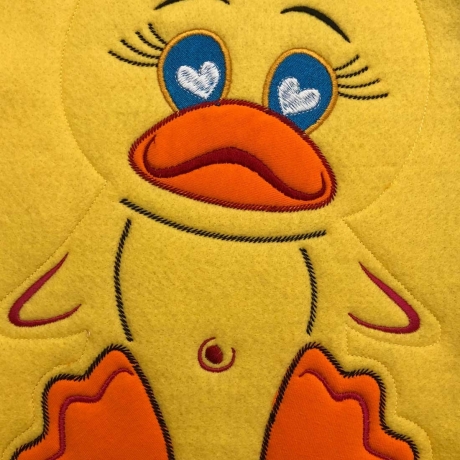 Stickdatei ITH Küken SWEETY für Rahmen 16×26 cm