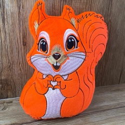 Stickdatei ITH Eichhörnchen Fritzi für Rahmen 13 x 18 cm