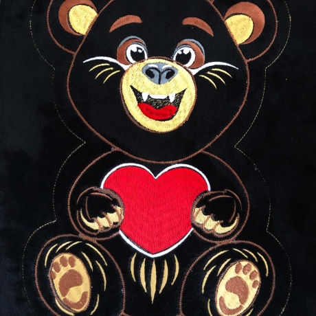 Stickdatei ITH Bär Fred für Rahmen 16×26 cm
