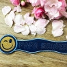 Stickdatei 3D-Anhänger PAPA SEINER, 3D-Stick, Lesezeichen