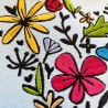 Stickdatei Blumenherz in 6 Größen, Maschinenstickerei