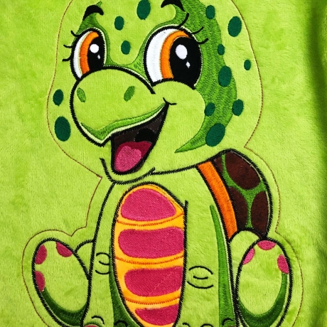 Stickdatei ITH Schildkröte BRUNI für Rahmen 20×30cm