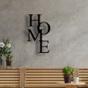home Wandtattoo Schild Schriftzug zuhause Wohnzimmer