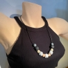 Connect - Lederband mit Perlen
