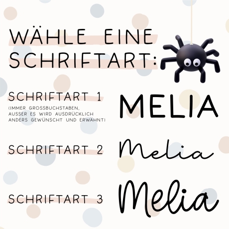 Halloween Tasche mit Namen - Wunschnamen aus Jute - Fledermaus Geist Spinne - Süßes oder Saures - Personalisiert - Für Kinder ab 2 Jahre