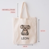 Stofftasche Koala mit Namen personalisiert Kinder-Beutel als Sporttasche, Wechselwäsche, Stoffbeutel - Kita, Kiga, Schule & Kindergarten