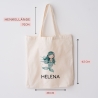 Turnbeutel Meerjungfrau Personalisiert | Nixe mit Wunschnamen Rucksack Schule, Kindergarten, KITA, Wäschebeutel, Sportbeutel, Wechselwäsche