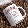 Handgefertigte Personalisierte Tasse mit Wunschnamen – Glück ist eine TANTE wie dich zu haben - Geschenk zu Ostern, Weihnachten, Geburtstag