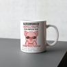 Personalisierte Tasse mit Spruch: Glückwunsch zum neuen Job Verräter! - Abschiedsgeschenk Kollegen - Kaffeetasse Sparschwein