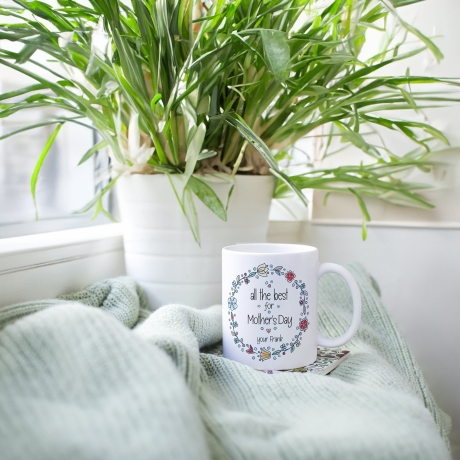 Personalized mug for Mother's Day with your own name - motif: Happy Mother's Day - coffee mug - tea mug - gift for mom