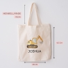 Stofftasche Bagger Baustelle Personalisiert mit Namen. Für Schule und Kindergarten als Wäschebeutel Wechselwäsche für Mädchen & Junge