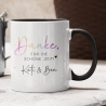 Tasse Personalisiert Danke für die Schöne Zeit - Geschenk zum Abschied Kollege Lehrerin Kollegin Freundin Abschiedsgeschenk Jobwechsel