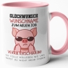 Personalisierte Tasse mit Spruch: Glückwunsch zum neuen Job Verräter! - Abschiedsgeschenk Kollegen - Kaffeetasse als Geschenk zum Abschied