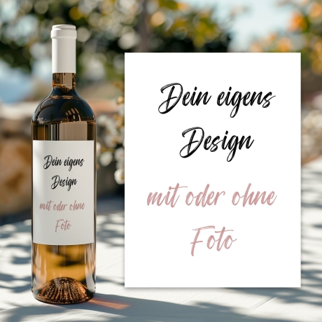 Weinflaschen Etikett nach deinen Vorgaben - eigenes Design - Personalisiertes Wein Flaschen Etikett | Rubbellos Weinetikett Weihnachten