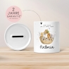 Arche Noah Spardose mit Name Taufgeschenk Spardose Kind Geldgeschenk Taufe Geschenke Babygeschenke Baby personalisiert Geburt Geschenke
