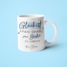 Personalisierte Tasse mit dem Spruch Glück ist,einen Onkel wie dich zu haben. Perfektes Geschenk für Geburtstage, Ostern oder Weihnachten.