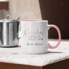 Personalisierte Tasse - Danke dass du mir beim wachsen geholfen hast - Erzieherin Tasse - Tasse Erzieherin Abschied - Wunschnamen - Geschenk