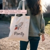 Rakete Stofftasche Tasche Kinder-Beutel mit Namen Wunschname als Sporttasche, Wechselwäsche, Tragetasche - Kita, Schule & Kindergarten
